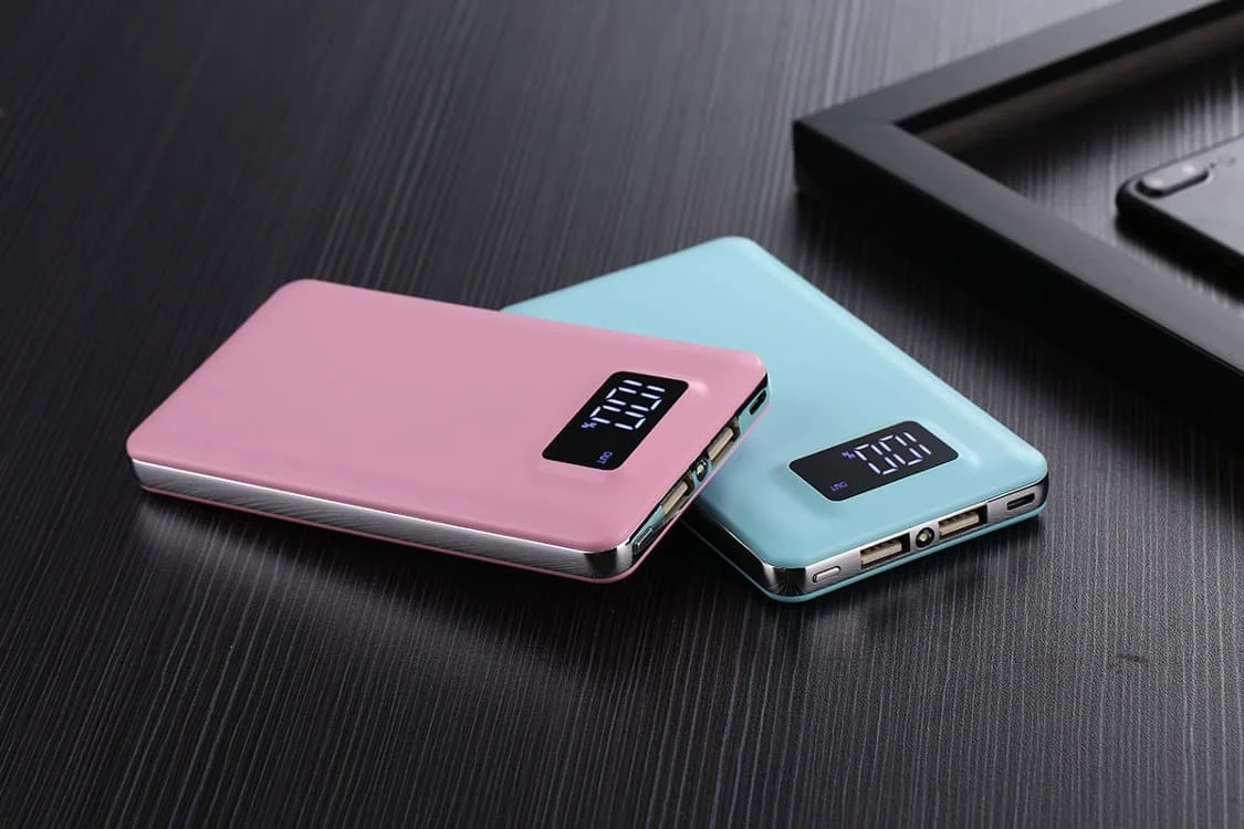 The LCD display power bank customization factory